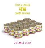BFF BFF Tuna & Chicken 4Eva in Gravy Cat Food Can
