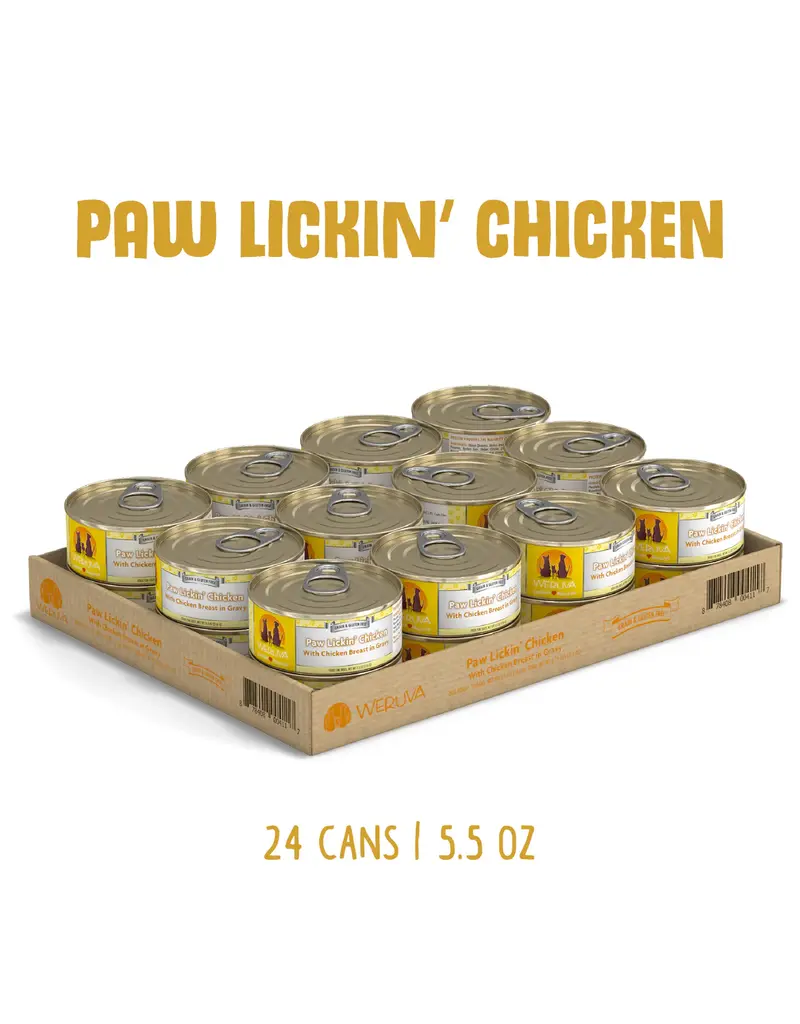 Weruva Weruva Paw Lickin Chicken Dog Food 5.5 Oz can