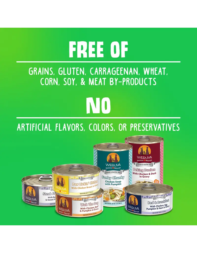 Weruva Weruva Hot Dayam Luscious Lamb Dog Food 5.5 Oz can