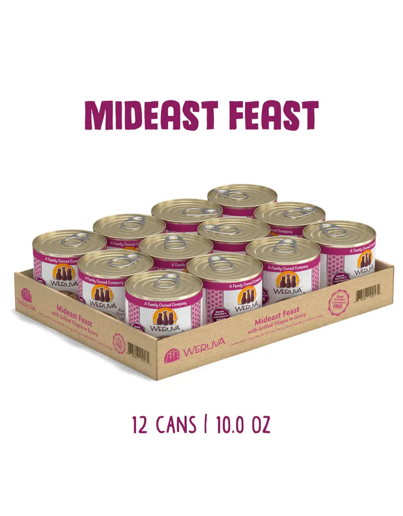 Weruva Weruva Mideast Feast Grilled Tilapia Cat Food 10 Oz can