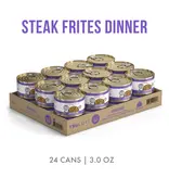 Weruva Weruva TruLuxe Steak Frites Beef & Pumpkin Cat Food 3 Oz can