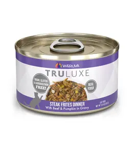 Weruva Weruva TruLuxe Steak Frites Beef & Pumpkin Cat Food 3 Oz can