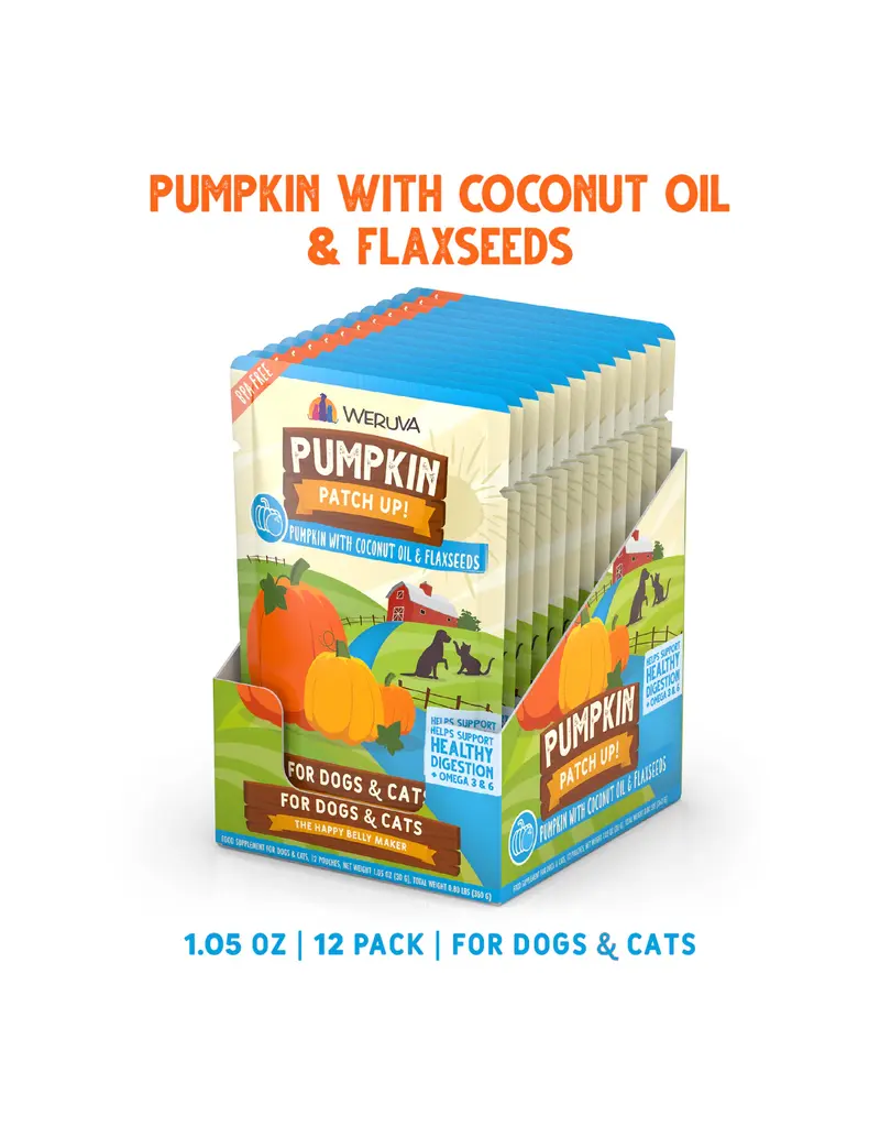 Weruva Weruva Pumpkin Patch Up Digestive Supplement with Coconut Oil & Flaxseed 2.8 Oz pouch