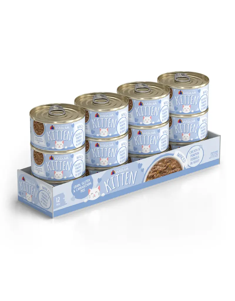 Weruva Weruva Kitten Chicken & Pumpkin in Gravy Cat Food 3 Oz can