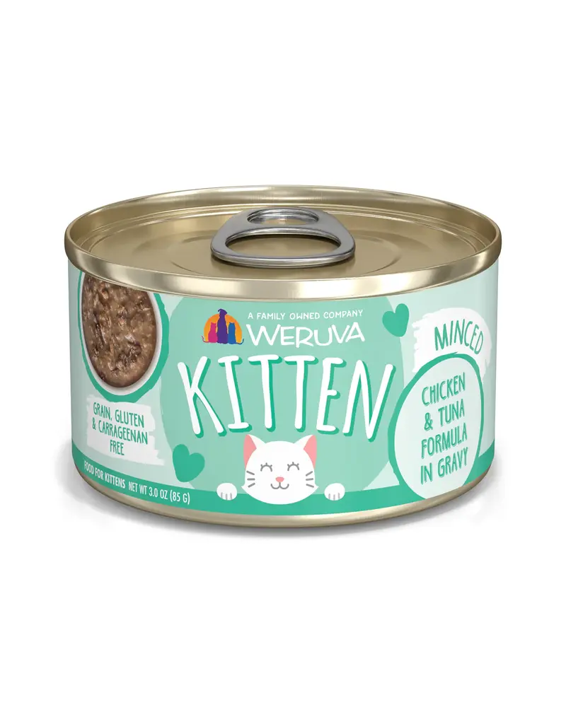 Weruva Weruva Kitten Chicken & Tuna in Gravy Cat Food 3 Oz can