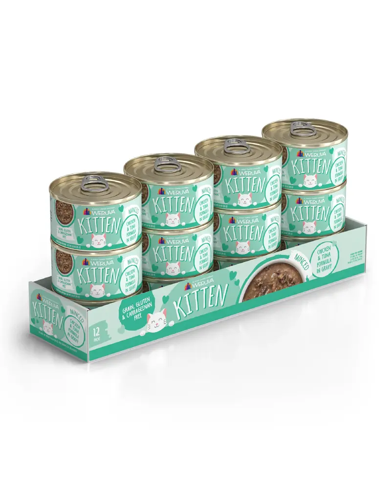 Weruva Weruva Kitten Chicken & Tuna in Gravy Cat Food 3 Oz can