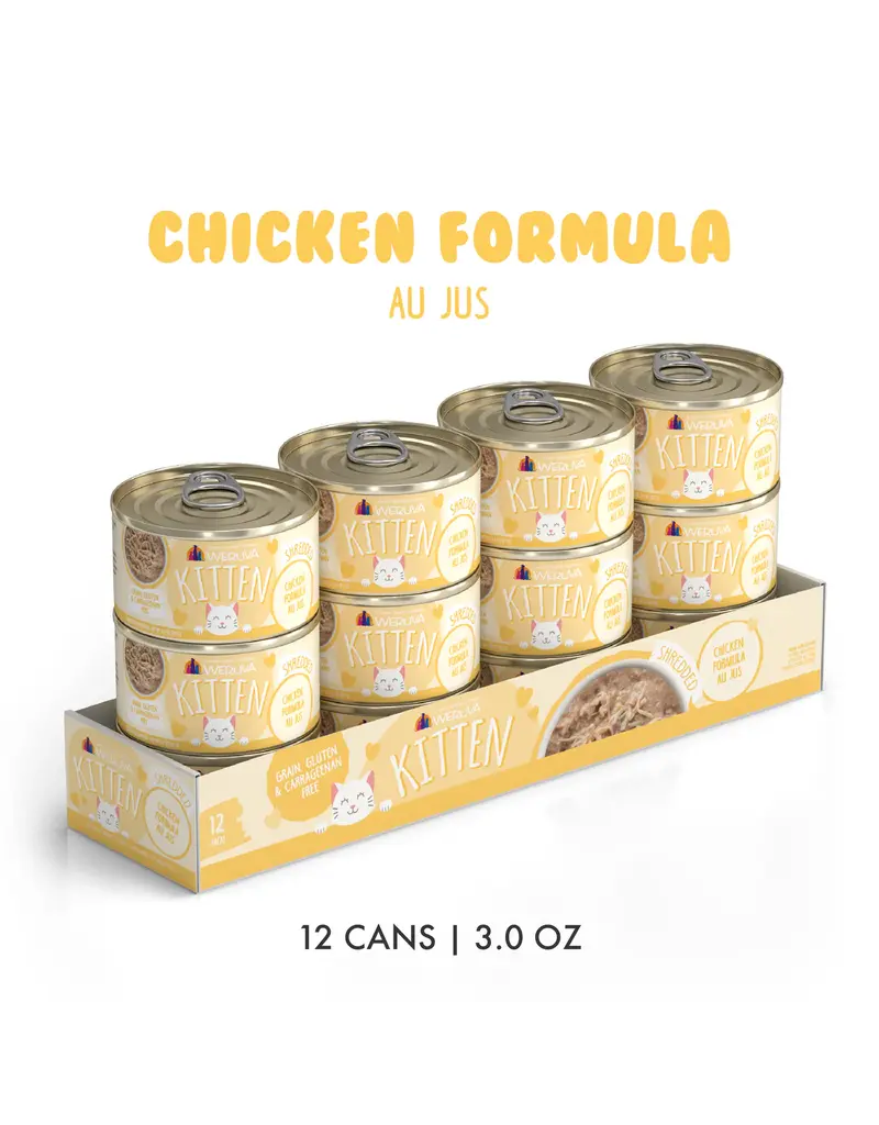 Weruva Weruva Kitten Chicken Au Jus Cat Food 3 Oz can