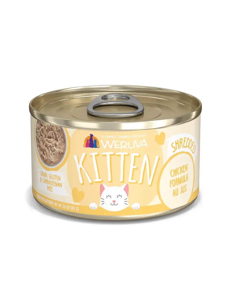Weruva Weruva Kitten Chicken Au Jus Cat Food 3 Oz can