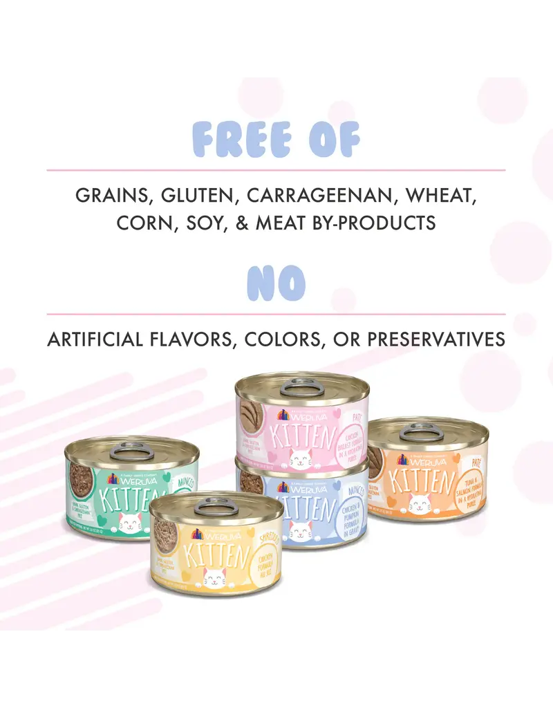 Weruva Weruva Kitten Chicken Au Jus Cat Food 3 Oz can