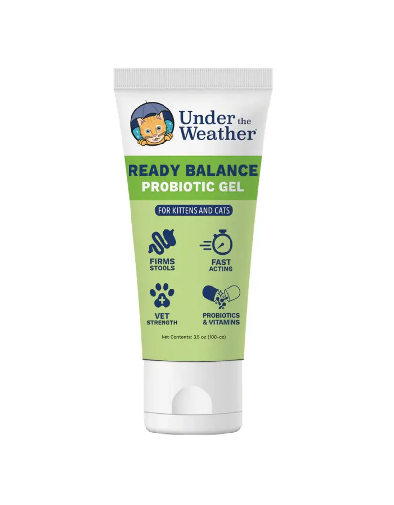 Under the Weather Under the Weather Ready Balance Probiotic Gel Tube for Cats 3.5 Oz