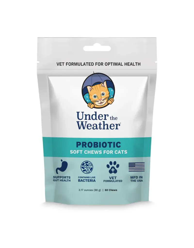 Under the Weather Under the Weather Cat Probiotic Soft Chews 60ct