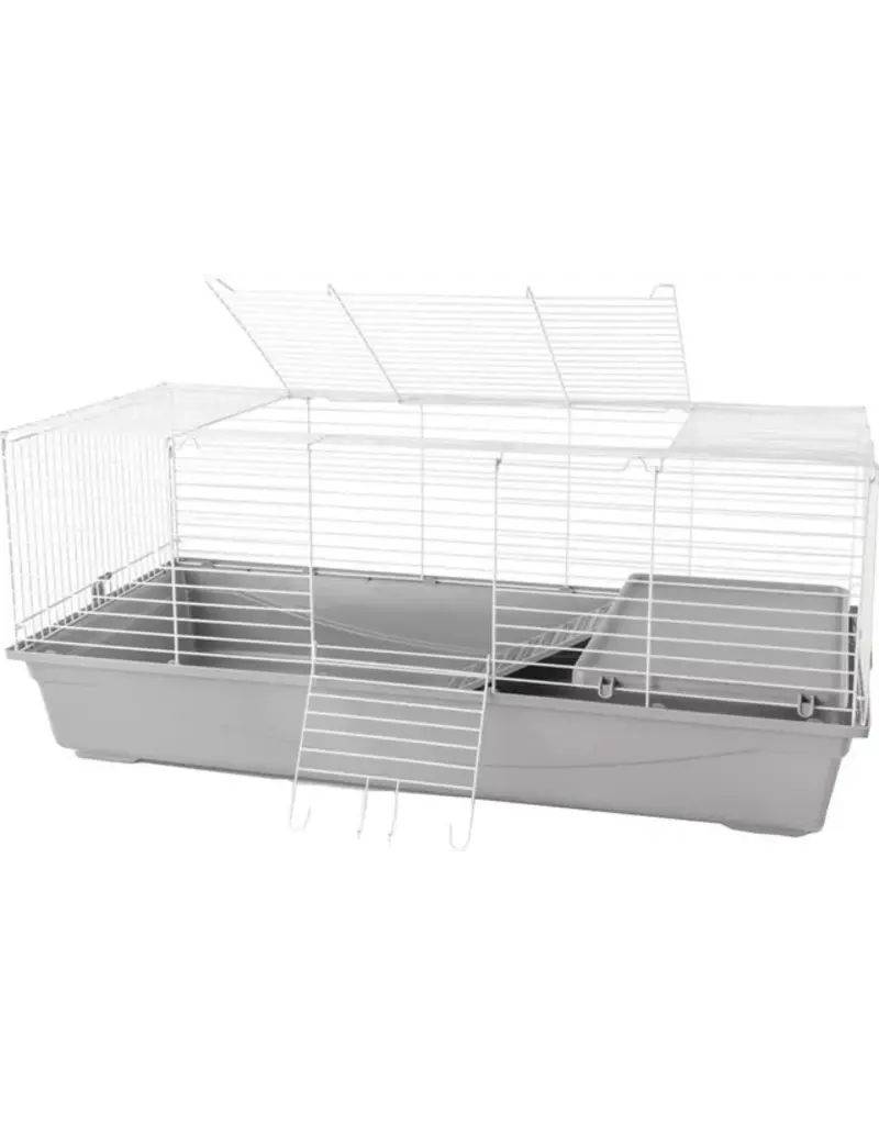 A&E Cage Company Rabbit Cage With Ramp and Platform 48 In