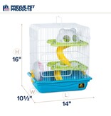 Prevue Pet Prevue Hamster Haven Cage Blue