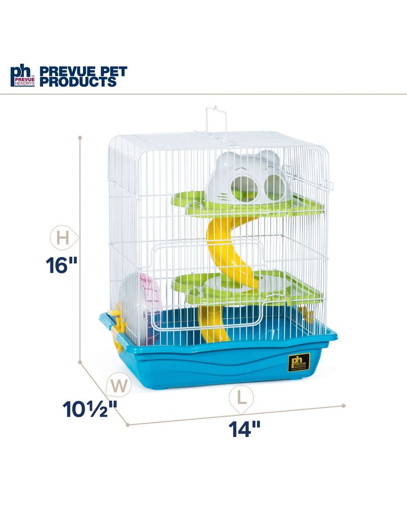 Prevue Pet Prevue Hamster Haven Cage Blue