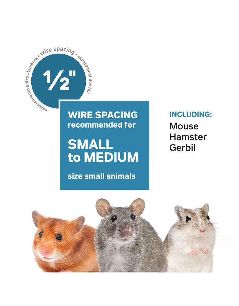 Prevue Pet Prevue Hamster Haven Cage Blue