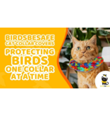 Birdsbesafe Birdsbesafe Cat Collar Cover