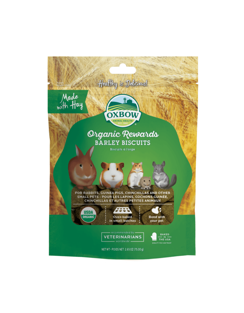 Oxbow Oxbow Organic Barley Biscuits  2.65oz
