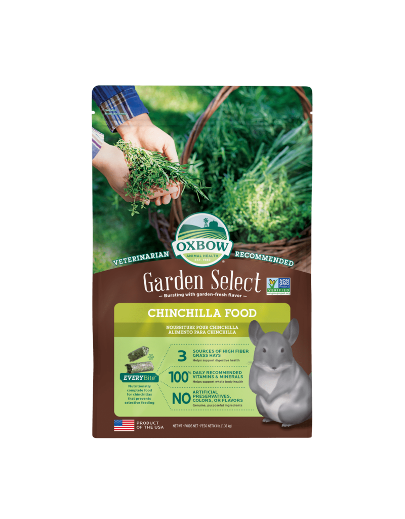 Oxbow Oxbow Garden Select Chinchilla Food 3Lb