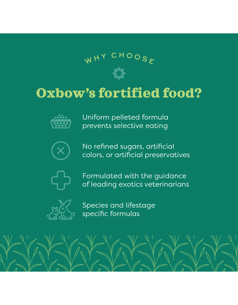 Oxbow Oxbow Garden Select Chinchilla Food 3Lb