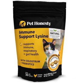 PET HONESTY LLC Pet Honesty Immune Support Lysine Cat Chew 3.7 Oz