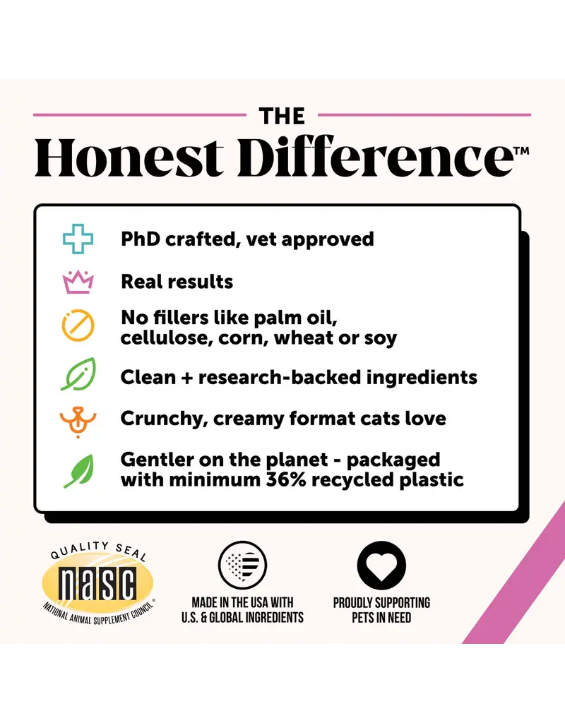 PET HONESTY LLC Pet Honesty Multivitamin Immune Health Cat Chew 3.7 Oz
