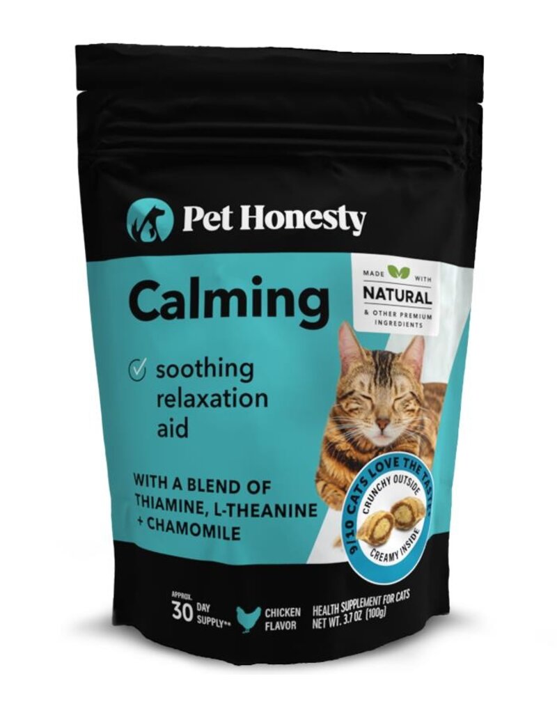PET HONESTY LLC Pet Honesty Calming Supplement Cat Chew 3.7 Oz