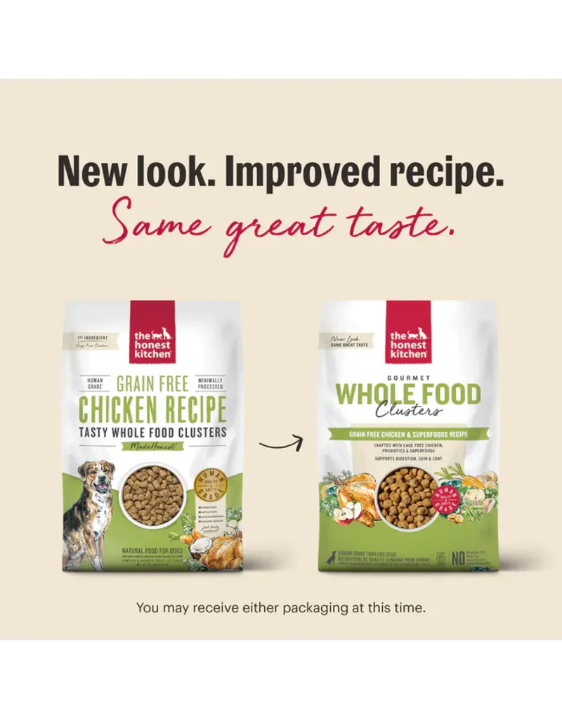 Honest Kitchen Honest Kitchen Whole Food Clusters Grain Free Chicken Dog Food