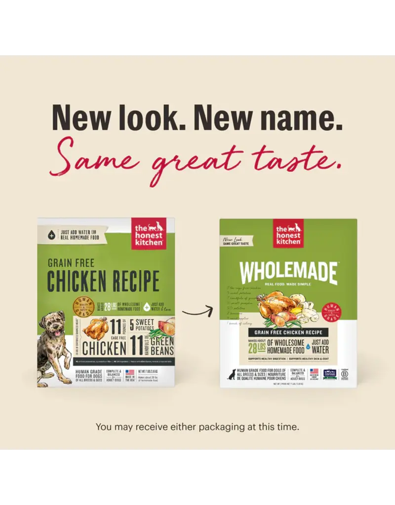 Honest Kitchen Honest Kitchen Wholemade Grain Free Chicken Dehydrated Dog Food