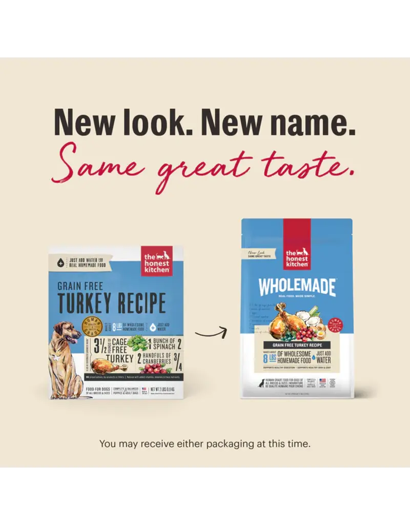 Honest Kitchen Honest Kitchen Wholemade Grain Free Turkey Dehydrated Dog Food