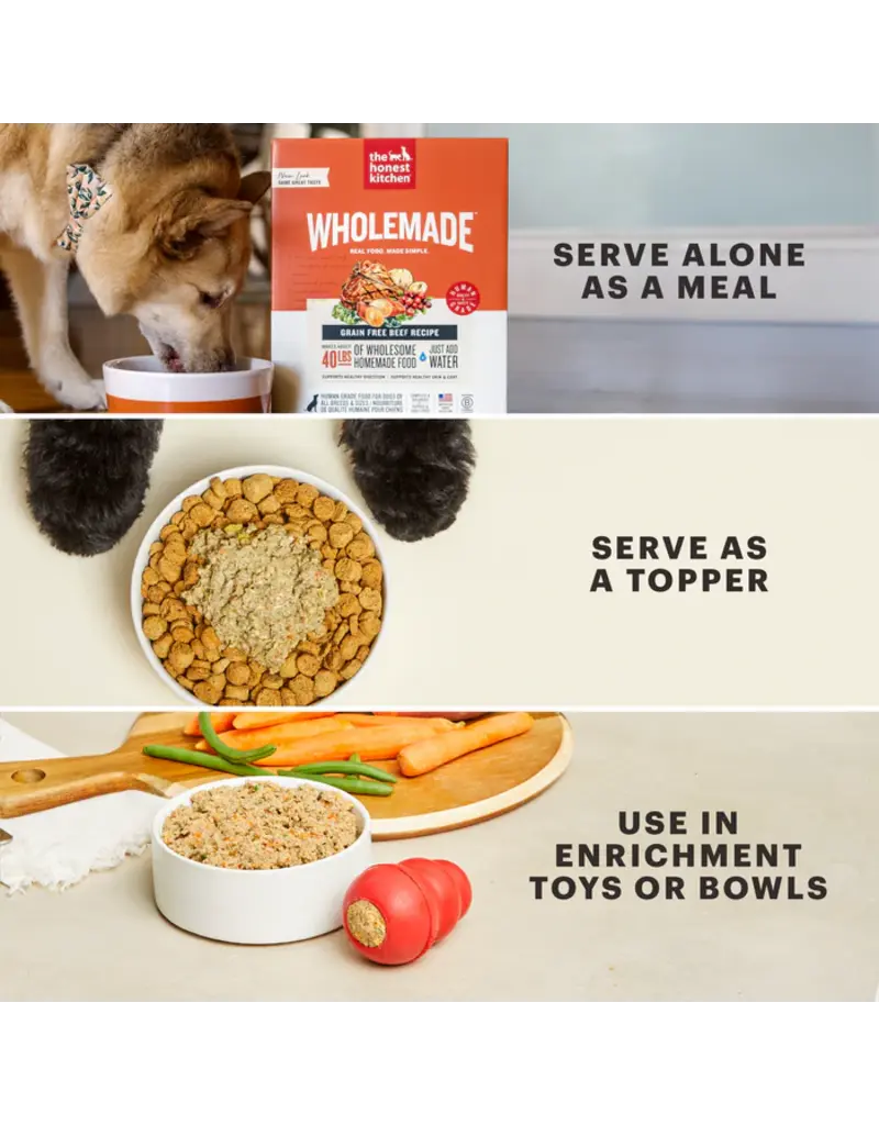 Honest Kitchen Honest Kitchen Wholemade Grain Free Beef Dehydrated Dog Food