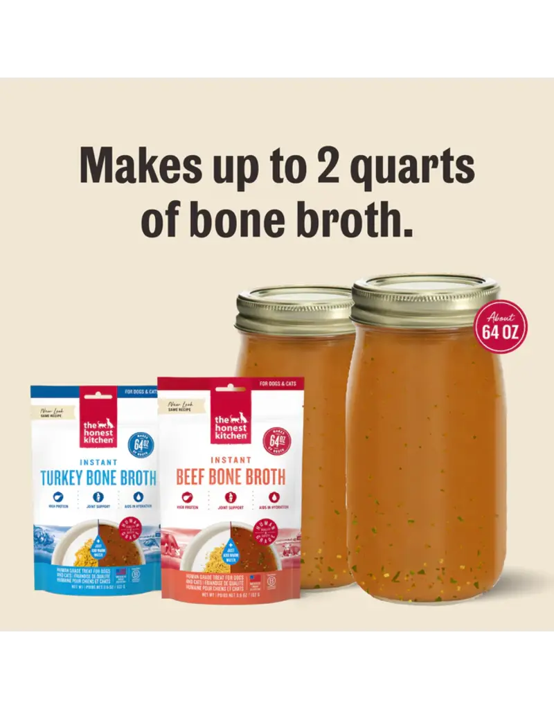Honest Kitchen Honest Kitchen Instant Beef Bone Broth with Turmeric