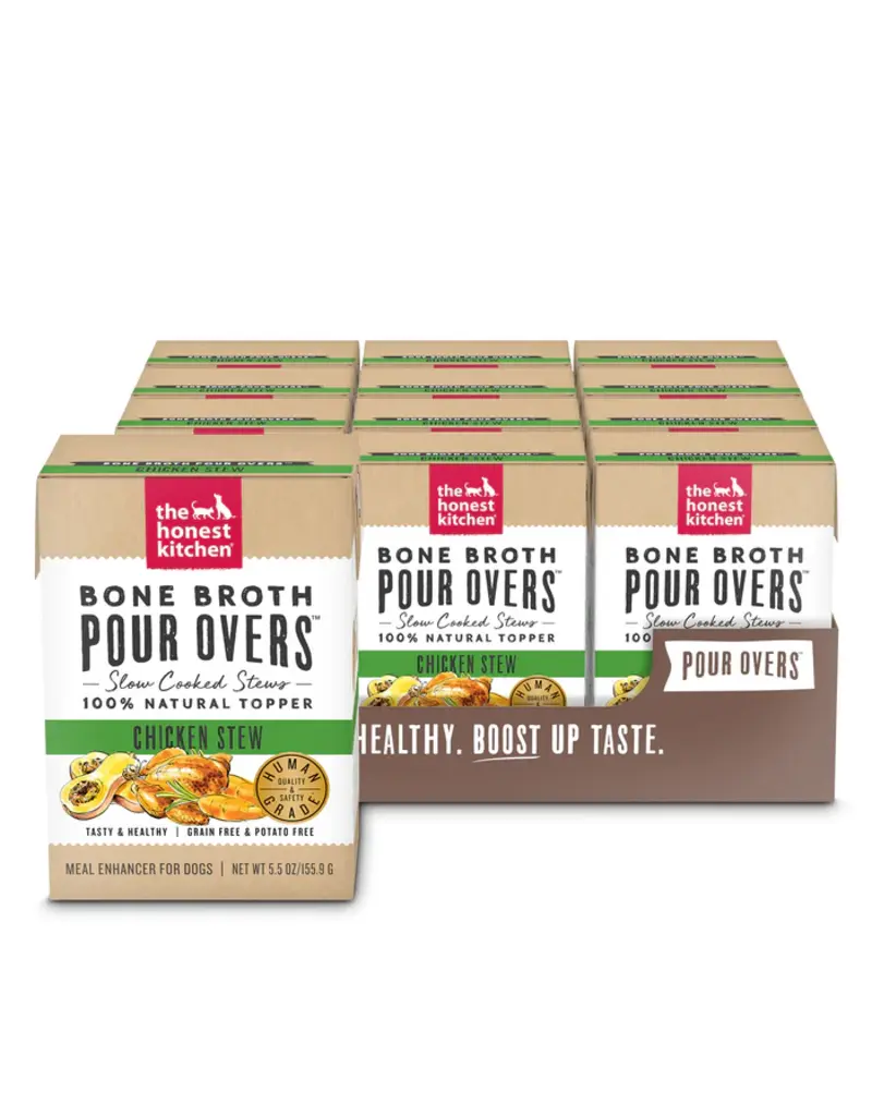 Honest Kitchen Honest Kitchen Bone Broth Pour Overs Chicken Stew 5.5 oz Carton