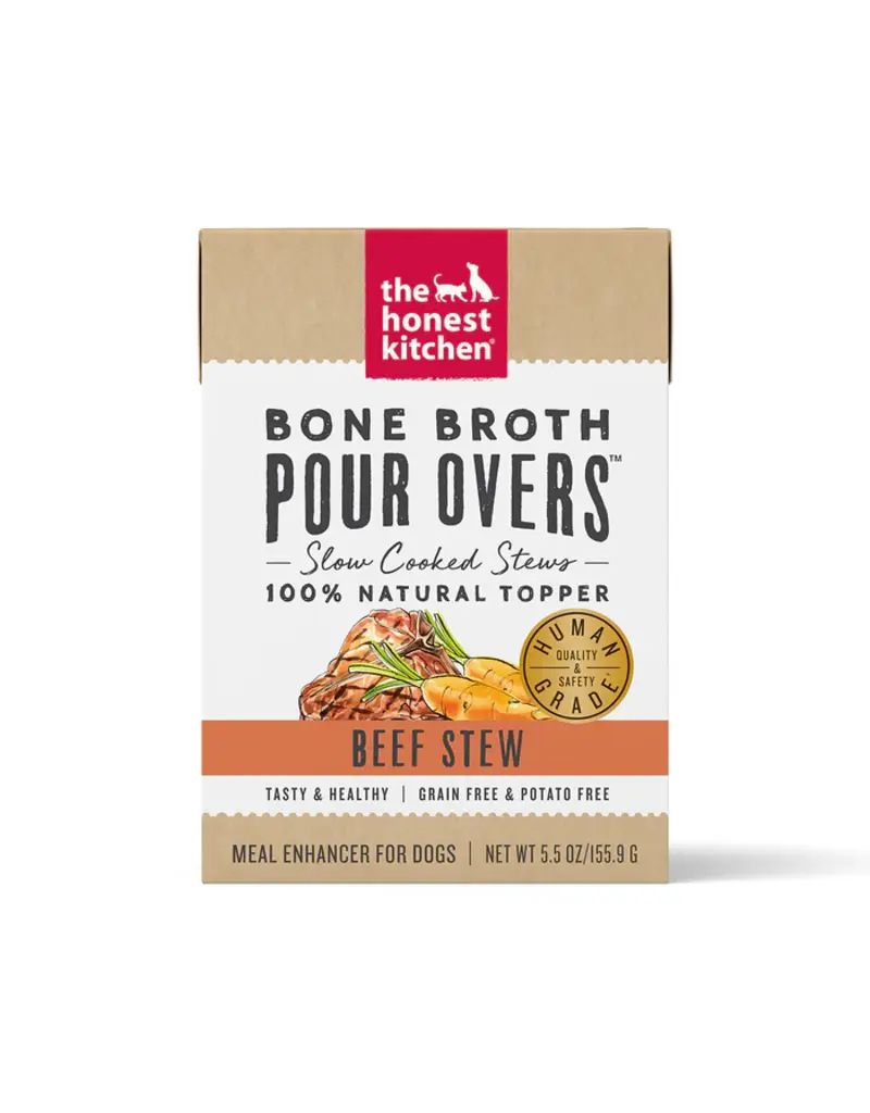Honest Kitchen Honest Kitchen Bone Broth Pour Overs Beef Stew 5.5 oz Carton
