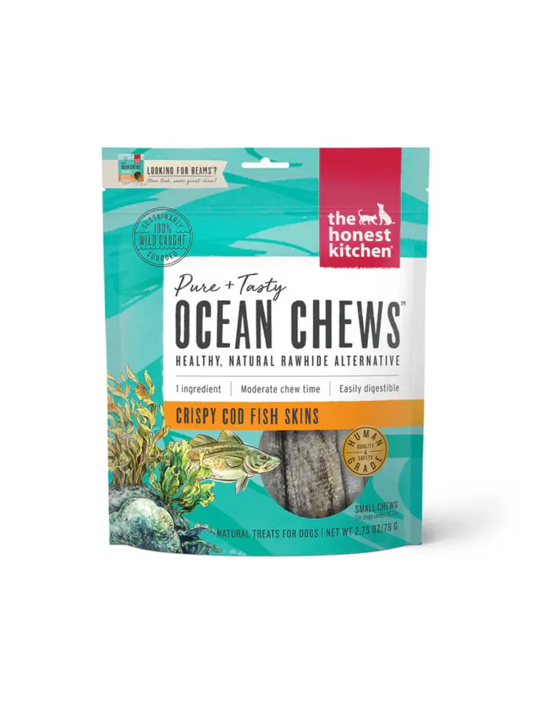 Honest Kitchen Honest Kitchen Ocean Chews Crispy Cod Fish Skins