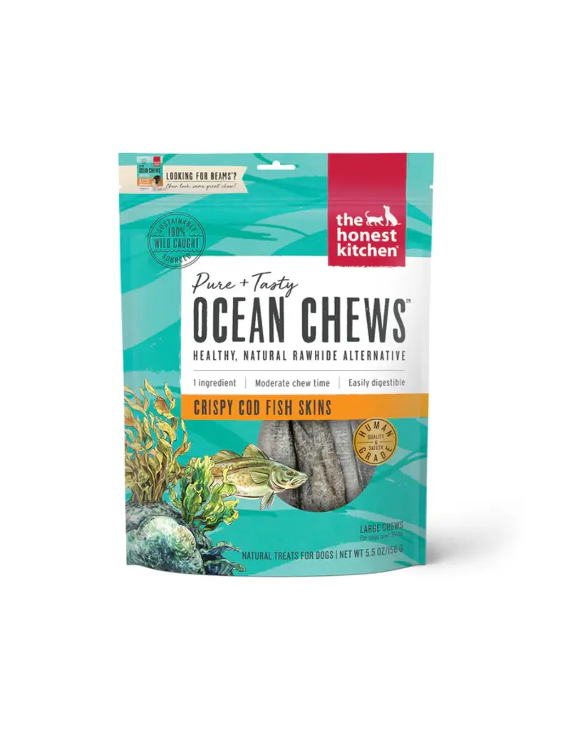 Honest Kitchen Honest Kitchen Ocean Chews Crispy Cod Fish Skins