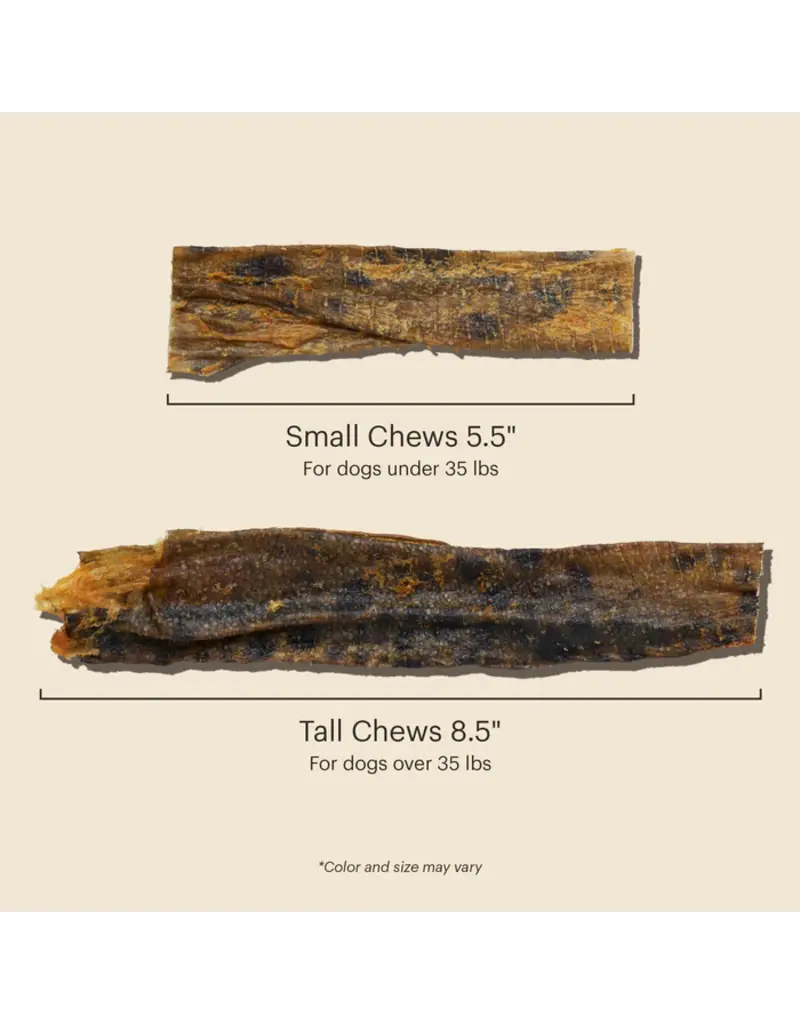 Honest Kitchen Honest Kitchen Ocean Chews Hearty Wolffish Skins