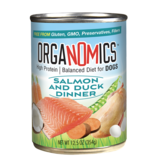 Organomics OrgaNOMics Salmon & Duck Dinner Dog Food 12.5 oz Can