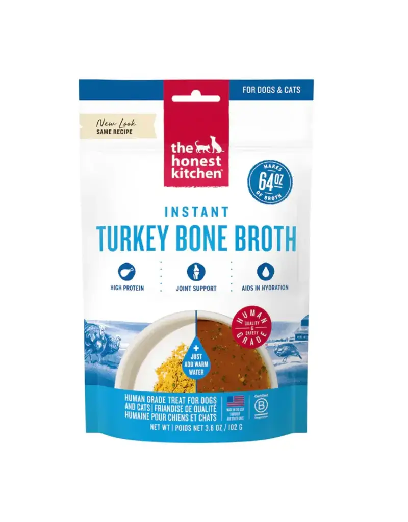 Honest Kitchen Honest Kitchen Instant Turkey Bone Broth with Turmeric 3.6 oz