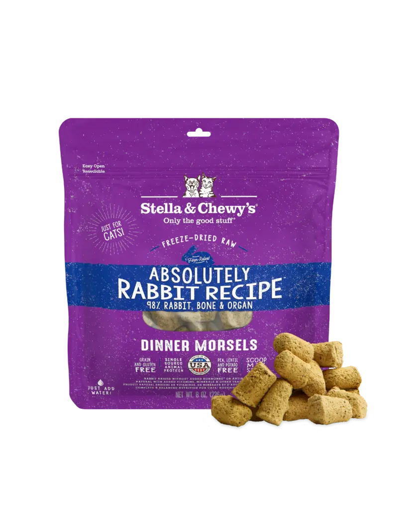 Stella & Chewys Stella & Chewy's Freeze Dried Absolutely Rabbit Cat Food