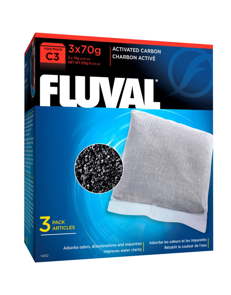 Fluval Fluval C Series Carbon Filter 3-pack
