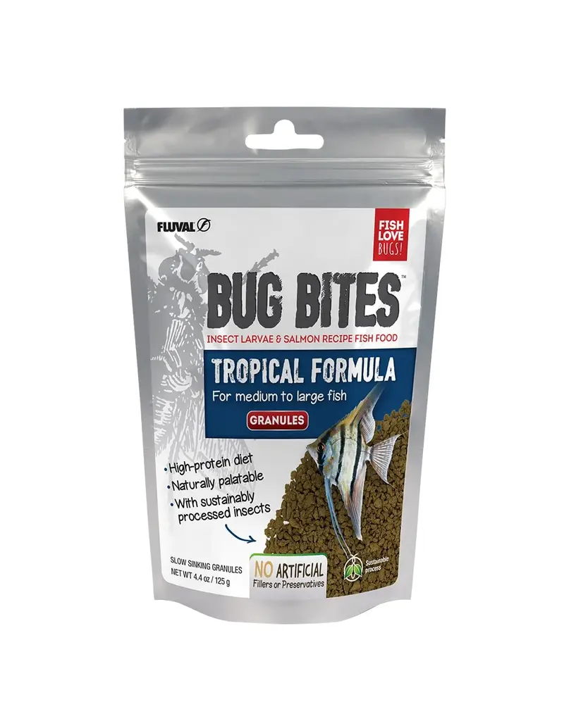 Fluval Fluval Bug Bites Tropical Granules