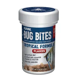 Fluval Fluval Bug Bites Tropical Flakes Fish Food