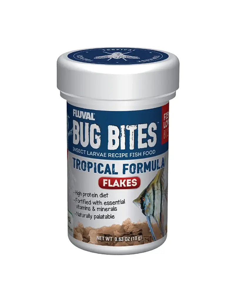 Fluval Fluval Bug Bites Tropical Flakes Fish Food