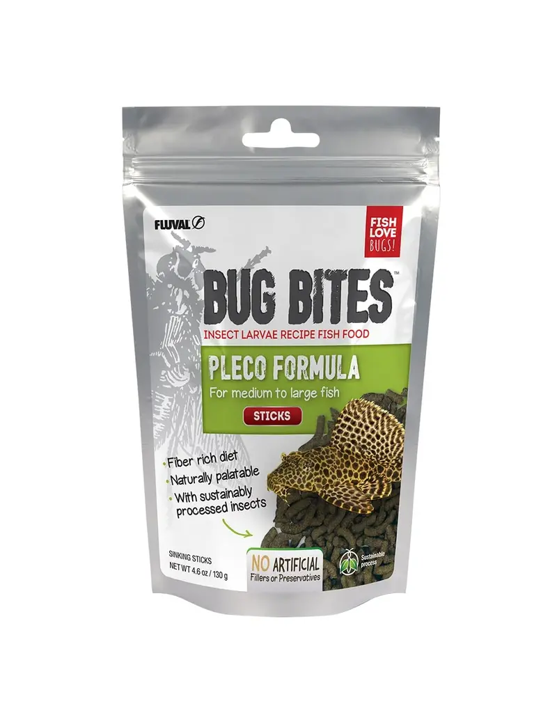 Fluval Fluval Bug Bites Pleco Sticks 4.6 oz
