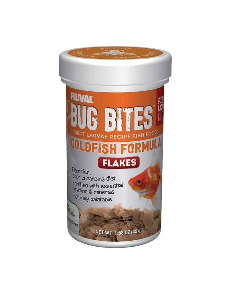 Fluval Fluval Bug Bites Goldfish Flakes