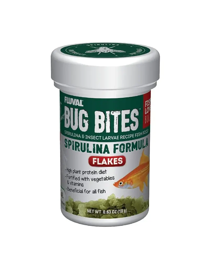 Fluval Fluval Bug Bites Spirulina Flakes