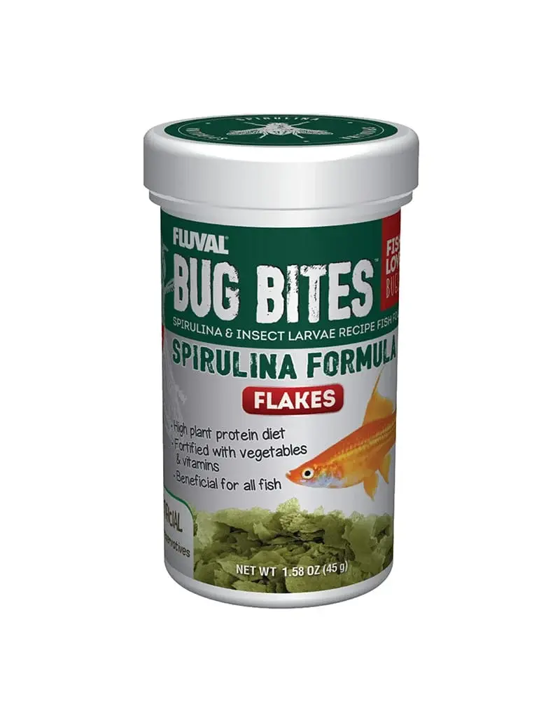Fluval Fluval Bug Bites Spirulina Flakes