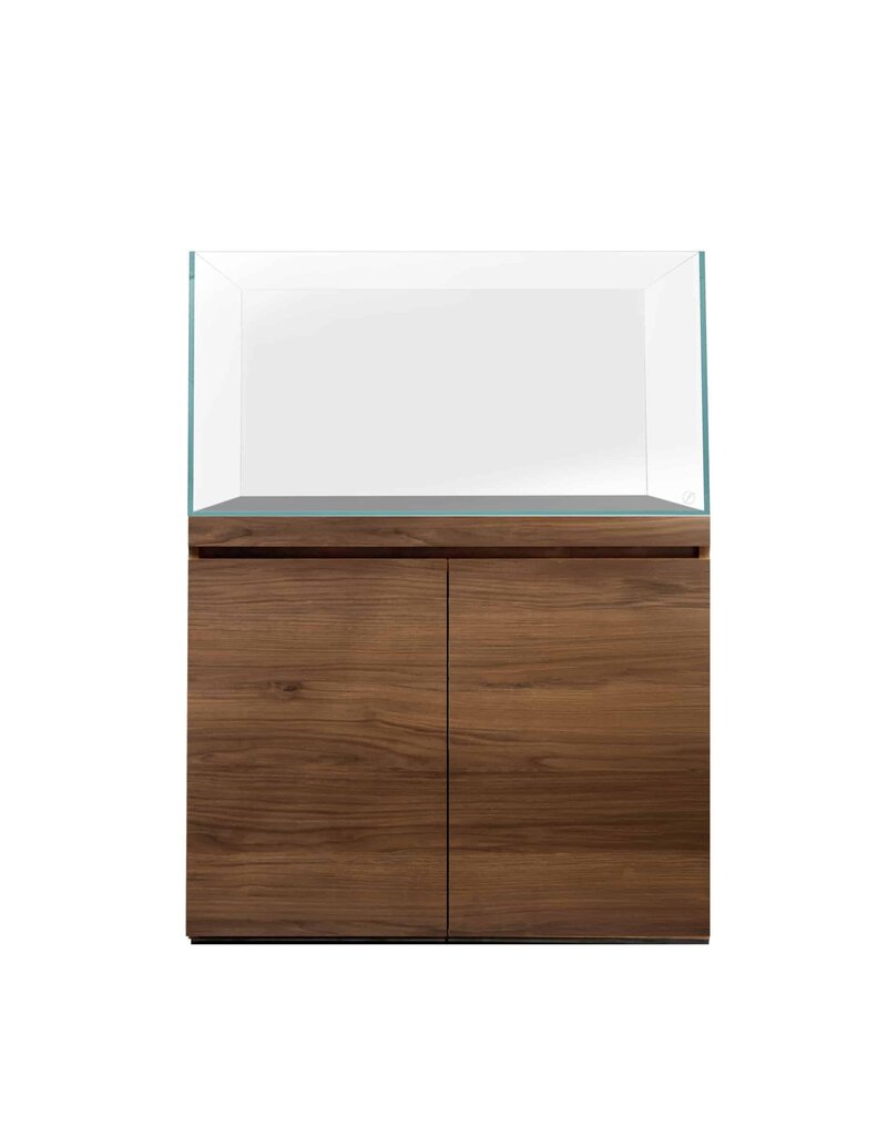 Fluval Fluval Visi-White 90P Aquarium Cabinet 53.6 Gal Walnut