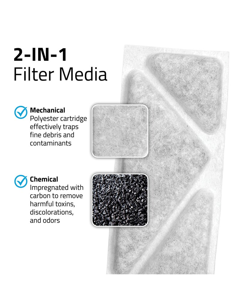 Fluval Fluval Flex 2.0 Poly-Carb Filter Cartridge 3-pack