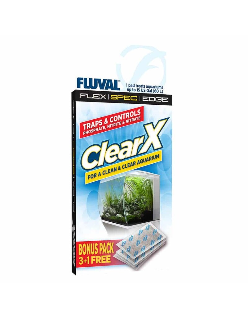 Fluval Fluval ClearX Media Insert for Flex/Spec/Edge Aquarium Kit 4-pack